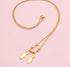 Collar de acero inoxidable para niños y niñas de JewelryDreams, diseño creativo y personalizado en estilo europeo y americano